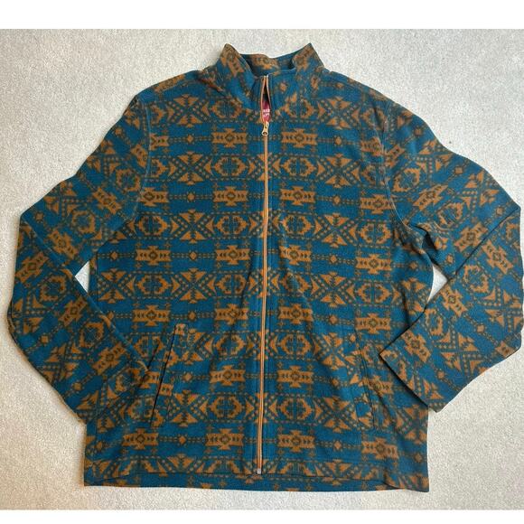 Arizona: Aztec Print Fleece Jacket - Picture 1 of 7